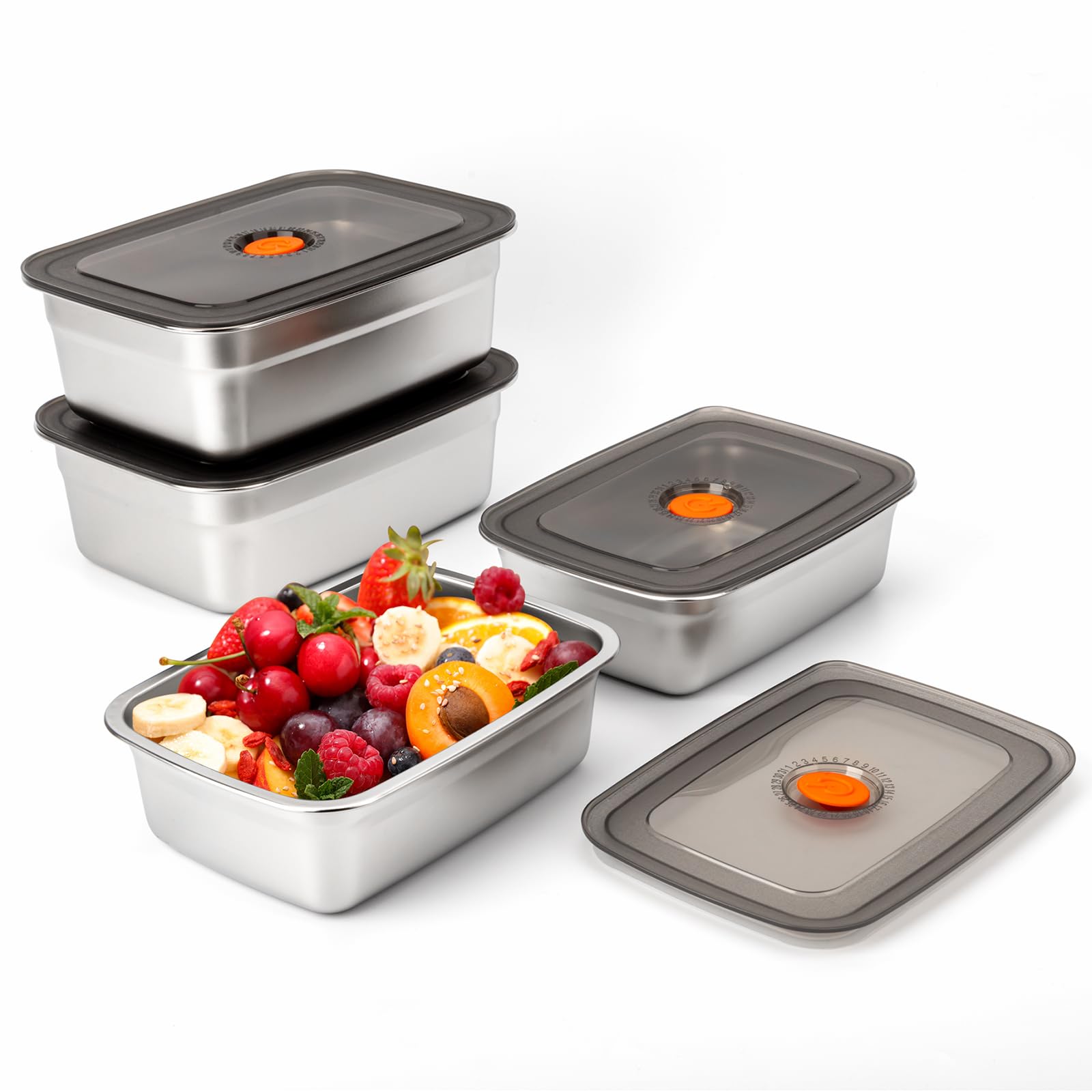 Bento Box - الفولاذ المقاوم للصدأ التخييم علب الاغذية