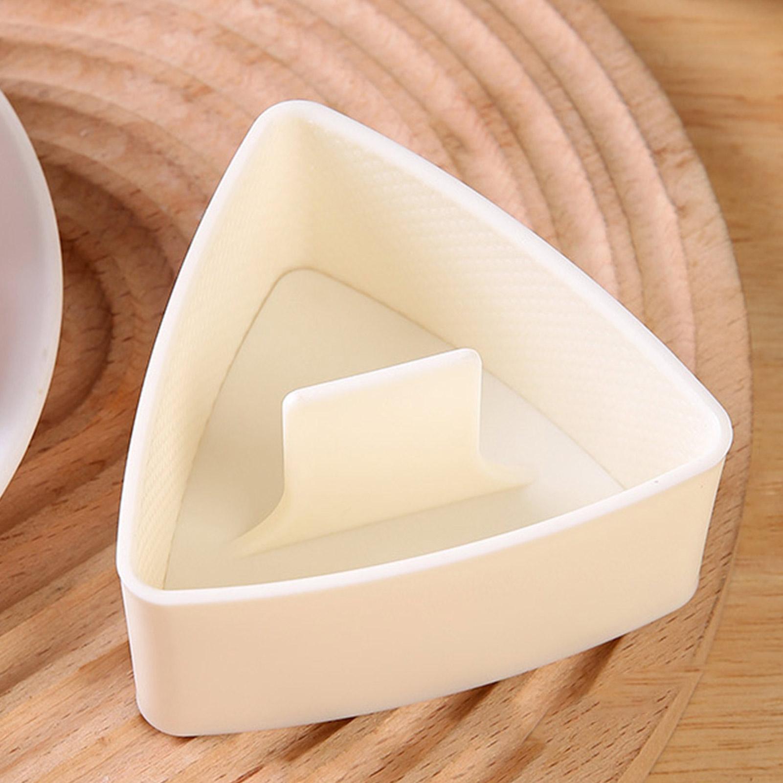 Sushi Making Kit - قالب سوشي مثلث الشكل، أداة ضغط