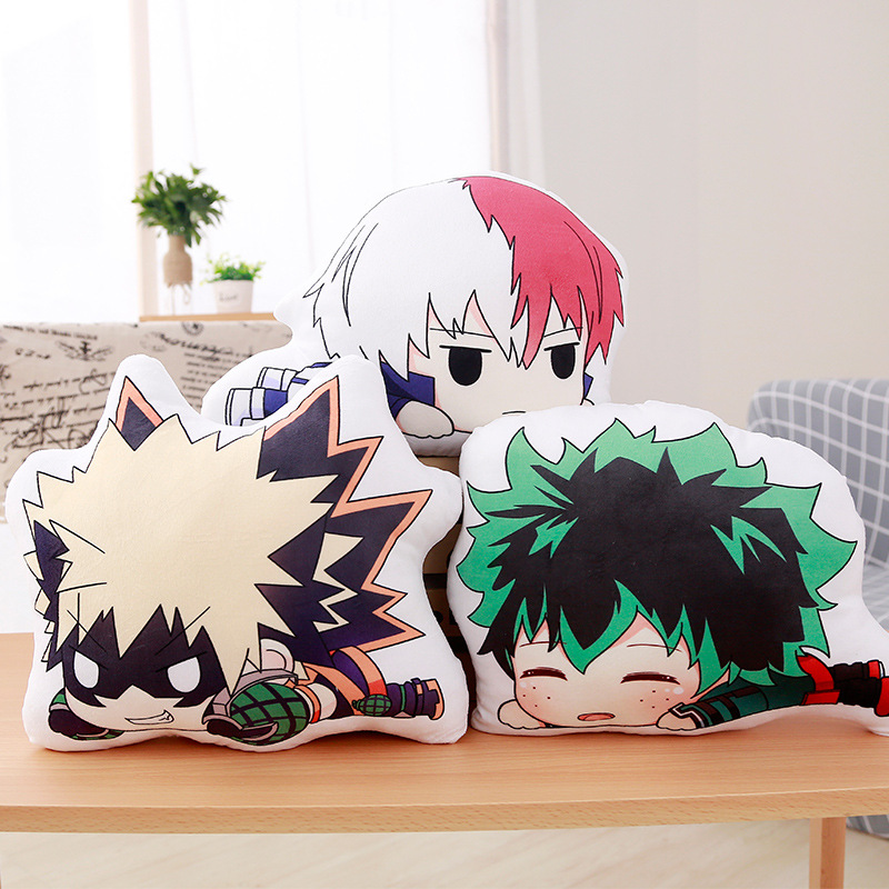 Furoshiki - وسادة شخصية أنيمي بطلي الأكاديمية Izuku