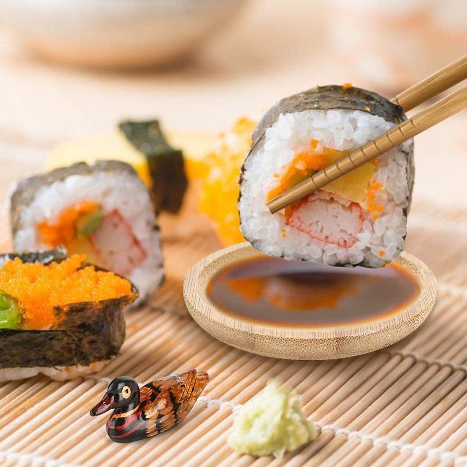 مجموعة صنع السوشي بأنماط مختلف - مراجعة Sushi Making Kit وسعره