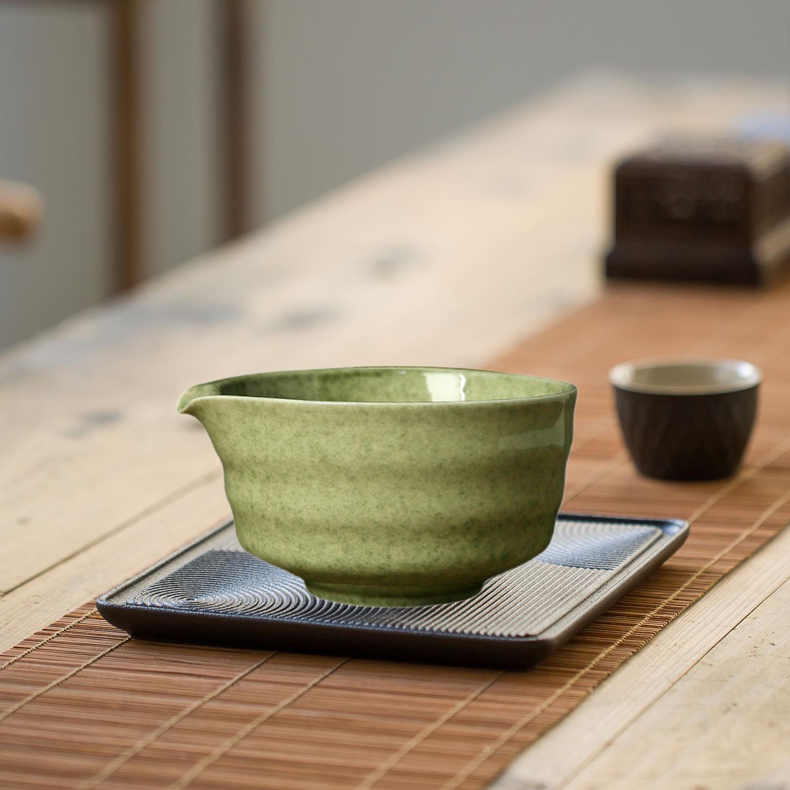 وعاء ماتشا من السيراميك مع فوه - مراجعة Japanese Tea وسعره