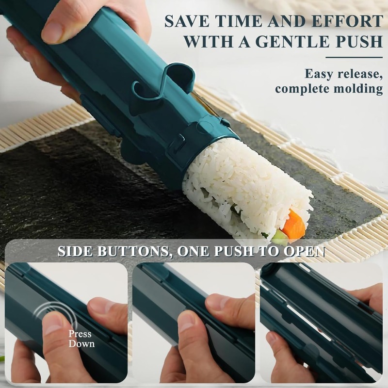 طقم صنع السوشي، بساط سوشي من ا - مراجعة Sushi Making Kit وسعره
