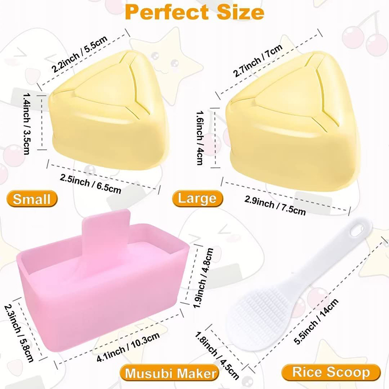 LMETJMA حزمة قالب الأرز Musubi - مراجعة Sushi Making Kit وسعره