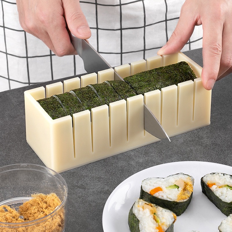 جعل آلة السوشي القاطع صانع الس - مراجعة Sushi Making Kit وسعره