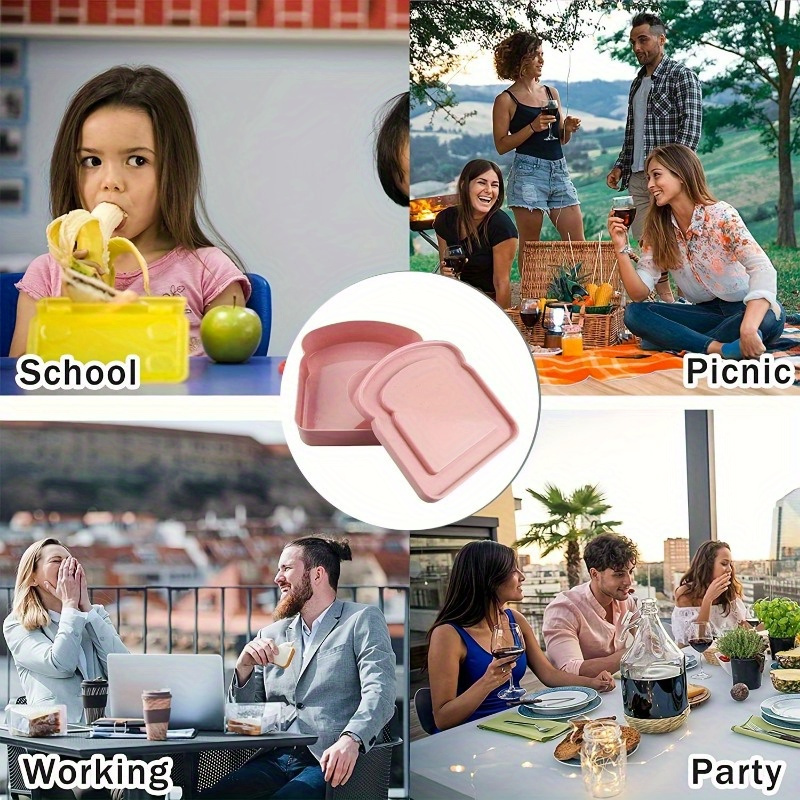 1 قطعة صناديق بينتو ، حاويات ا - مراجعة Bento Box وسعره