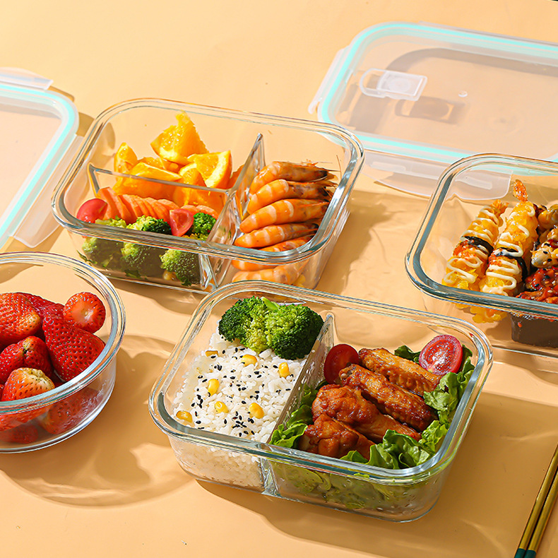صندوق زجاجي لحفظ الطعام، مصنوع - مراجعة Bento Box وسعره
