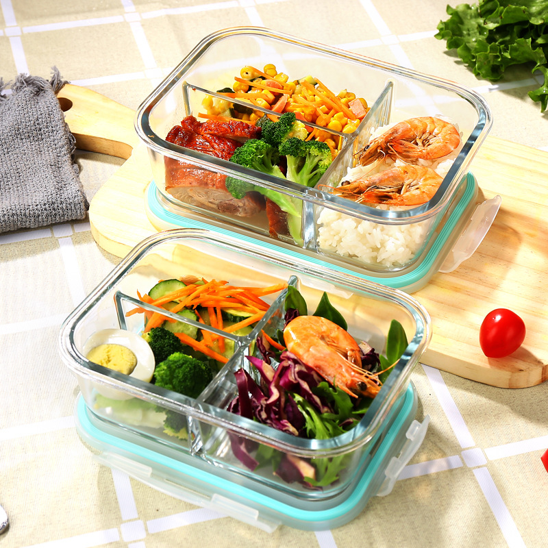 صندوق زجاجي لحفظ الطعام، مصنوع - مراجعة Bento Box وسعره