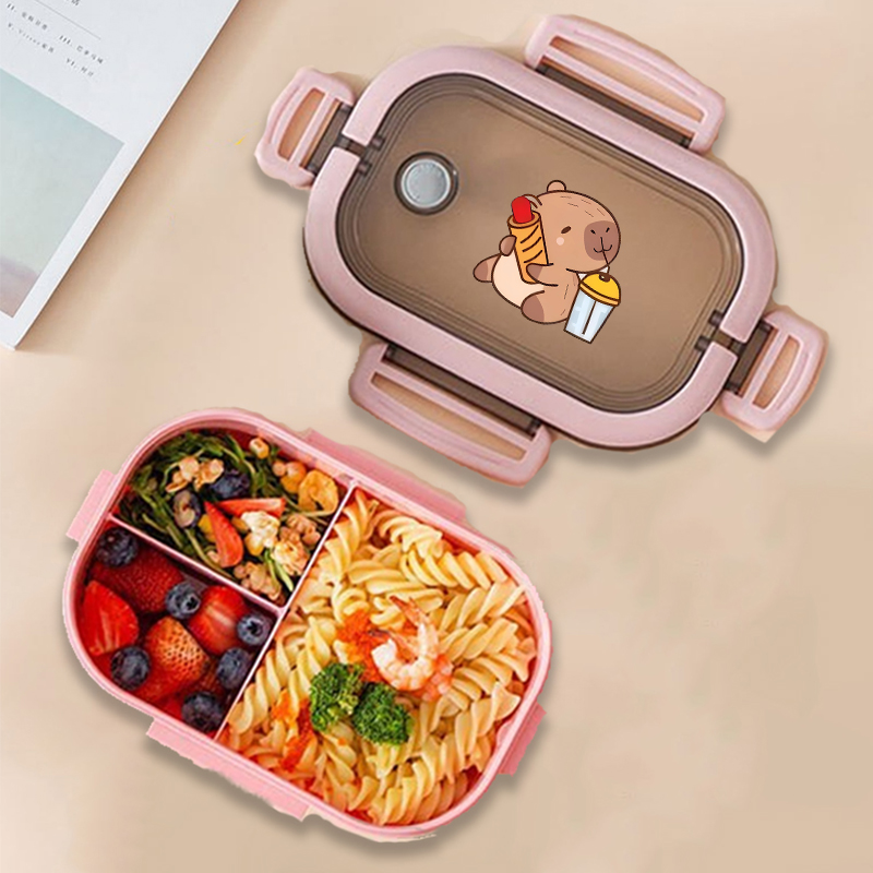 كابيبارا بينتو علب الاغذية أني - مراجعة Bento Box وسعره