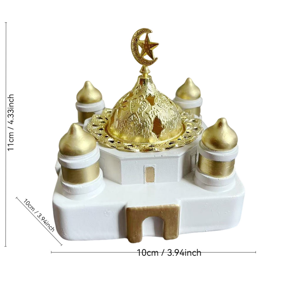 مبخرة إسلامية من الراتنج على ش - مراجعة Incense Holder وسعره