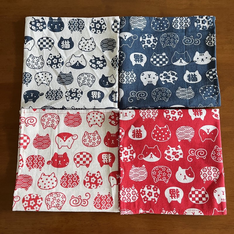 منشفة يد متعددة الأحجام منديل  - مراجعة Furoshiki وسعره