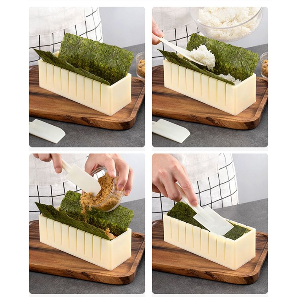 جديد 3 قطعة مجموعة معدات صانع  - مراجعة Sushi Making Kit وسعره