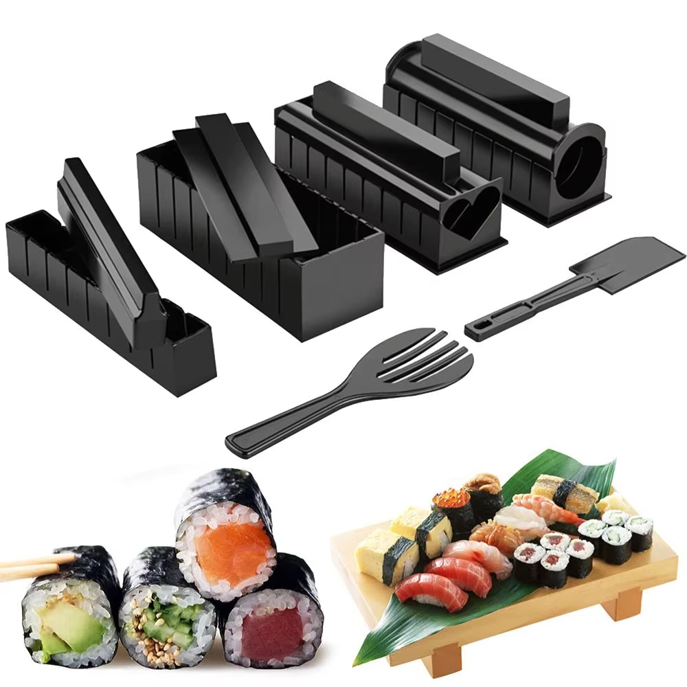طقم صنع السوشي الياباني 3/10 ق - مراجعة Sushi Making Kit وسعره