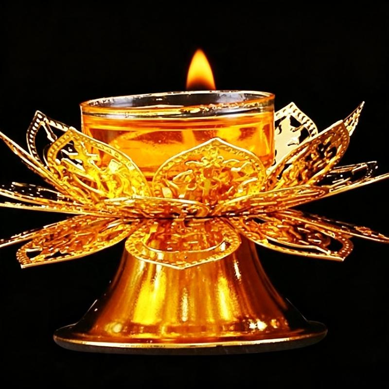 حامل شمعة الشاي بتصميم زهرة ال - مراجعة Incense Holder وسعره