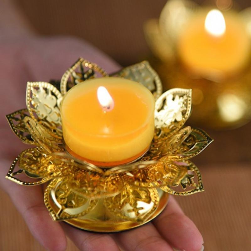 حامل شمعة الشاي بتصميم زهرة ال - مراجعة Incense Holder وسعره
