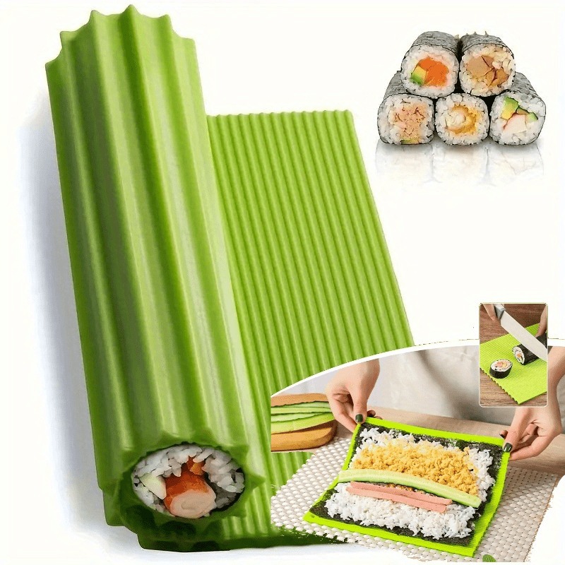 بساط سوشي سيليكون عالي الجودة  - مراجعة Sushi Making Kit وسعره