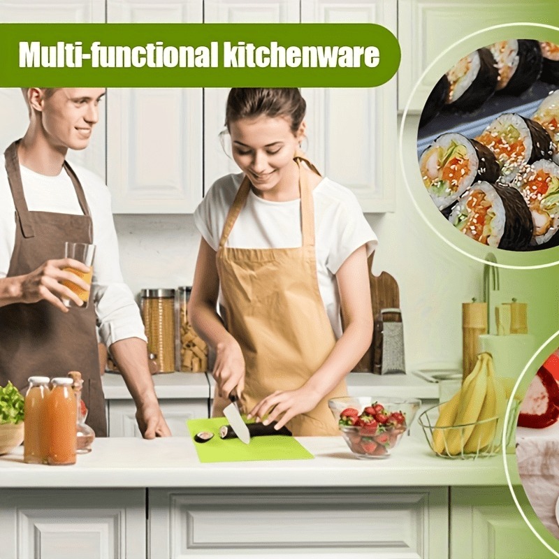 بساط سوشي سيليكون عالي الجودة  - مراجعة Sushi Making Kit وسعره