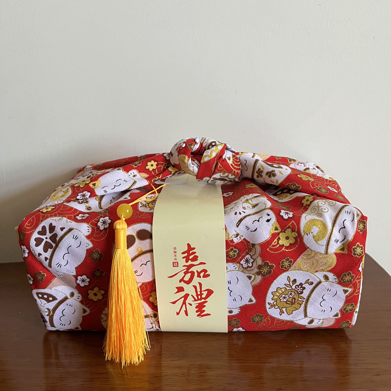 النمط الياباني منديل Furoshiki - مراجعة Furoshiki وسعره